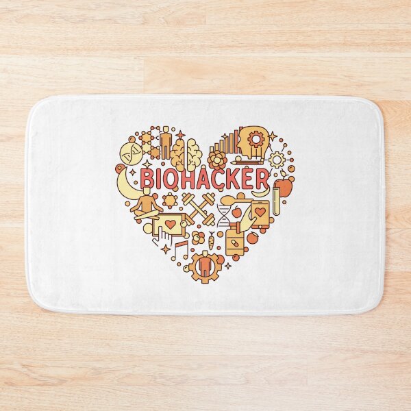 Item preview, Biohacker Heart - Biotechnology and Biohacking modern Design for Biohackers designed and sold by venomousvector.