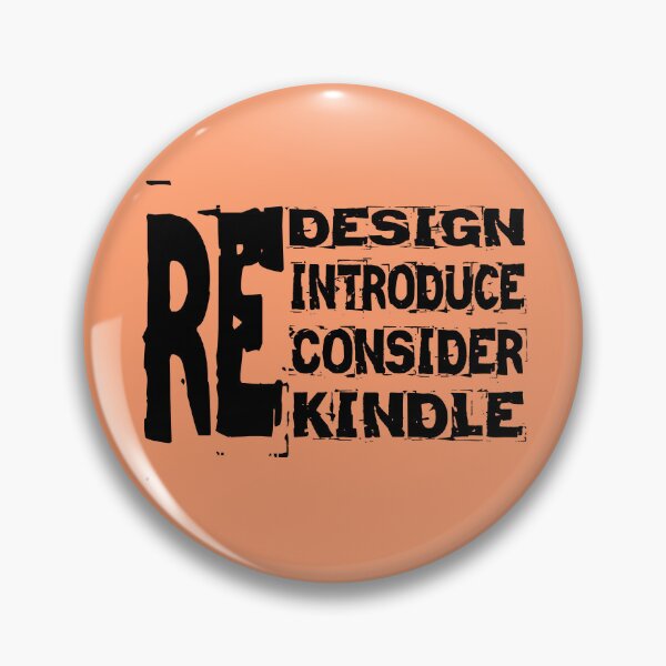 Item preview, Redesign Reintroduce Reconsider Rekindle Black Sticker,  designed and sold by KesDesigns ⭐⭐⭐⭐⭐.