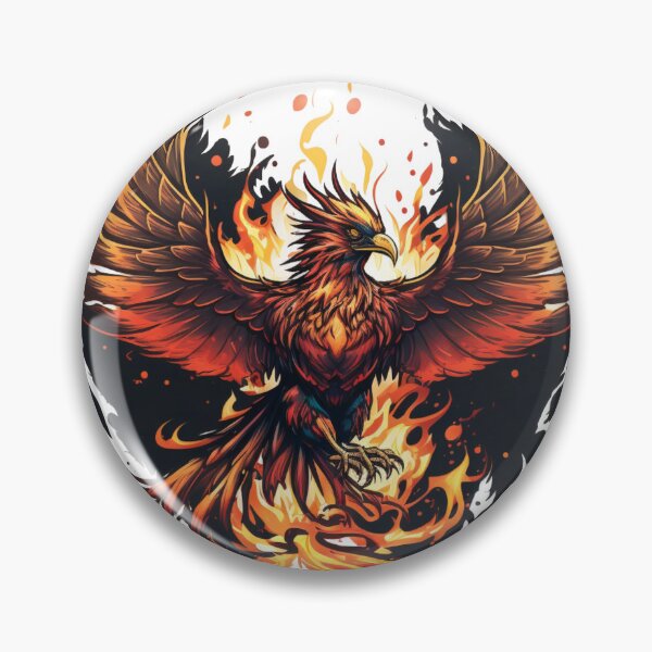 Item preview, Flaming Phoenix designed and sold by Zeng-Graphics.