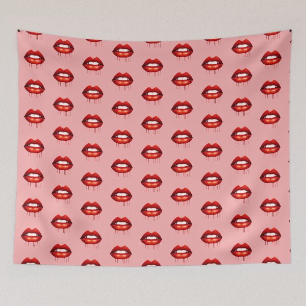 Item preview, Scarlet Temptation: Lips Parted in Seduction designed and sold by AdrianStyleArt.
