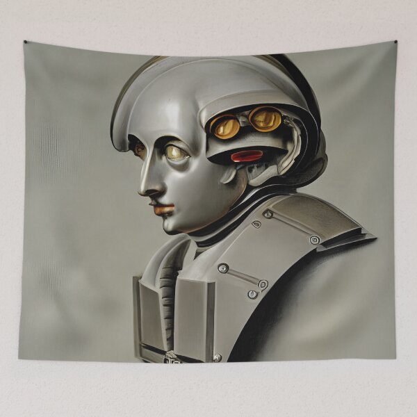 Item preview, Robot in the style of famous art. designed and sold by CRAFTER-MEDIA.