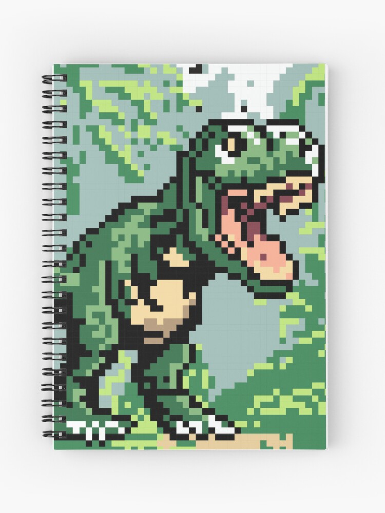 Pixel T-Rex Art Print for Sale by maddreamerr