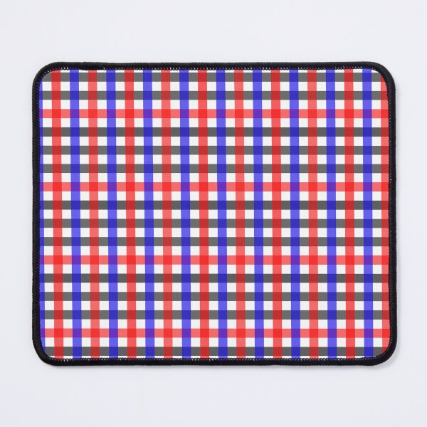Item preview, Red And Blue Gingham Check designed and sold by PatternTitan.