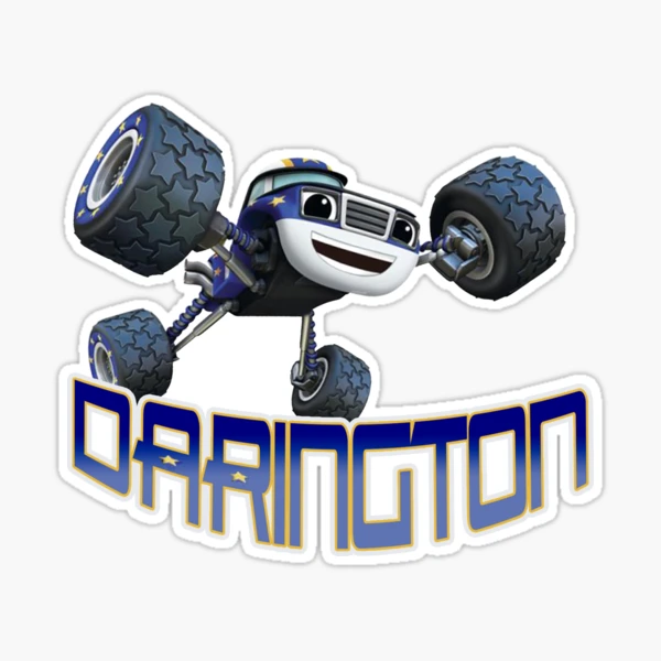 Darington Car Animation, blaze, sticker, cartoon png