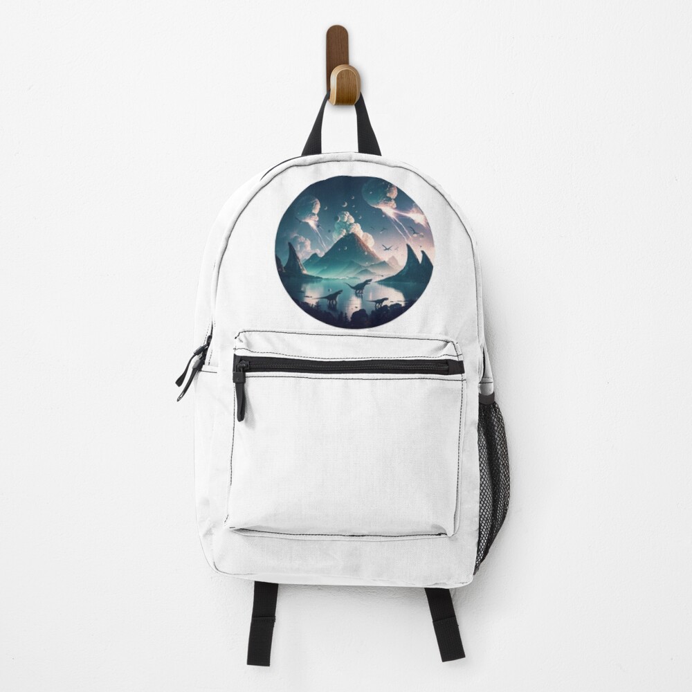 Vista previa del artículo con la obra «Mochila», diseñado y vendido por NoobsDesign.