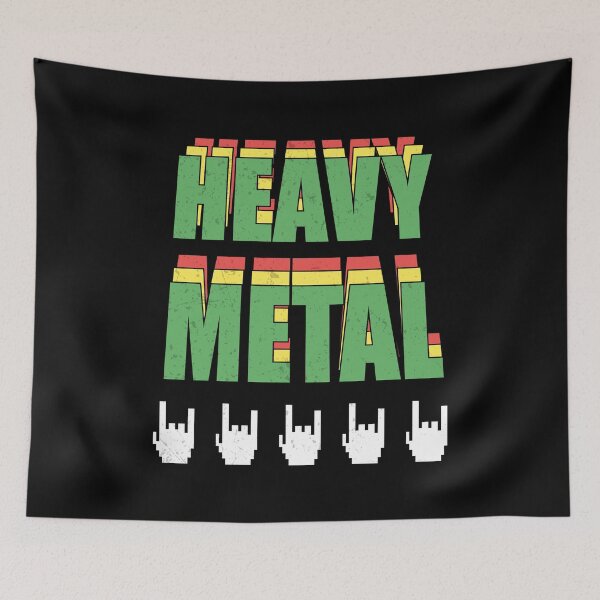 Item preview, Heavy metal retro designed and sold by Gezwompl.