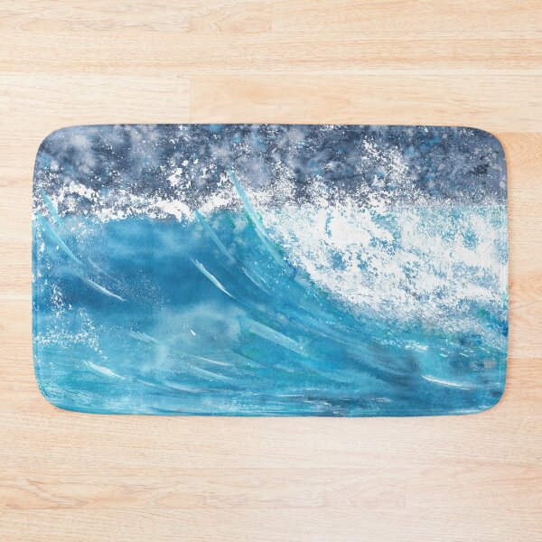 Item preview, Nature and landscapes, blue landscape, indigo tree designed and sold by anaozzart.