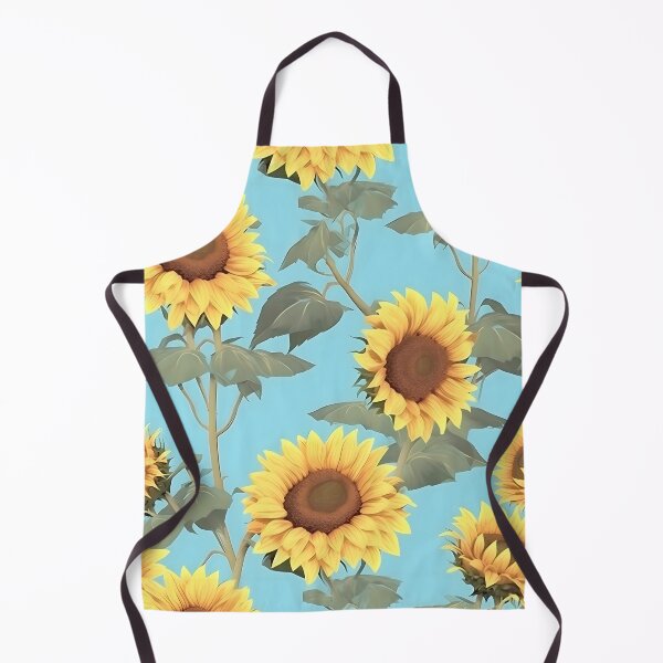 Artikelvorschau, Sunflowers against blue sky entworfen und verkauft von CactusPan.