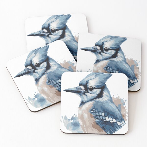 Item preview, Blue Jay Portrait with Pastel colors  designed and sold by Cody Bertasso.