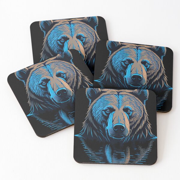Item preview, Big bear in water designed and sold by Javier Narváez Solarte.