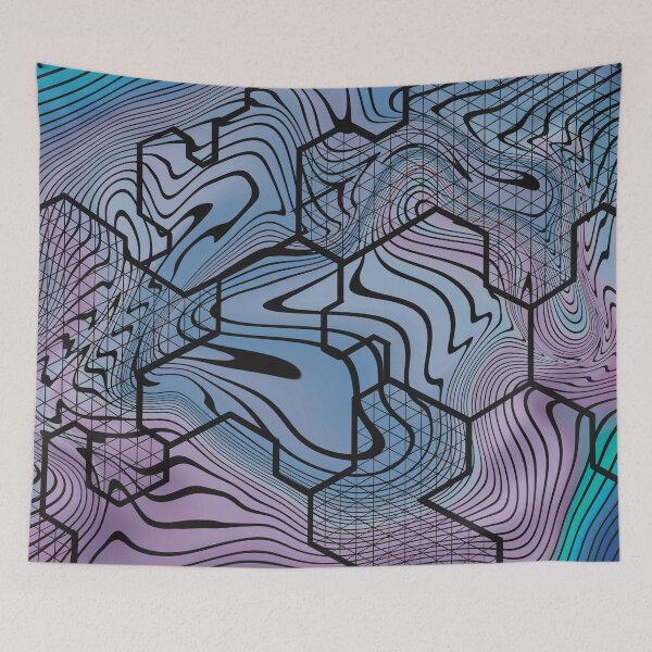 Item preview, ASCENDENCE PATTERN 6 - black designed and sold by Ascendence.
