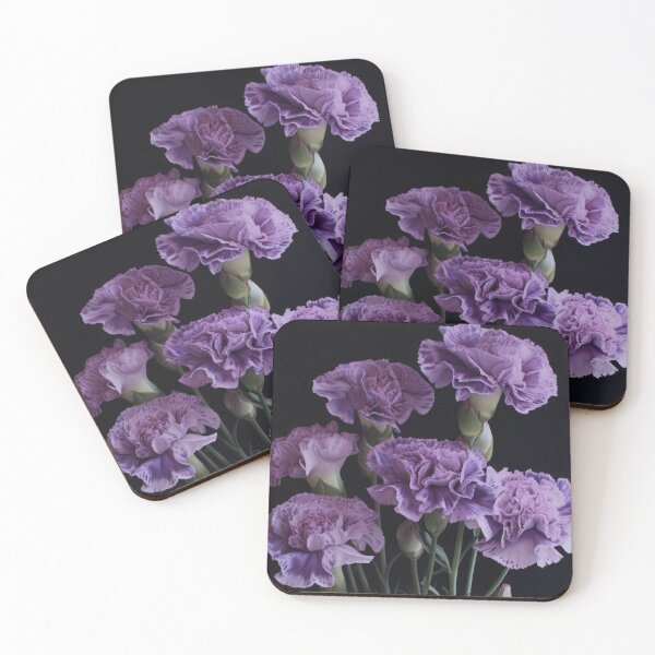 Item preview, Purple Carnations  designed and sold by Vanover Designs.
