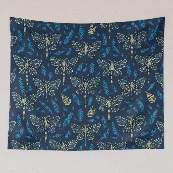 Item preview, dragonfly pattern designed and sold by Javier Narváez Solarte.