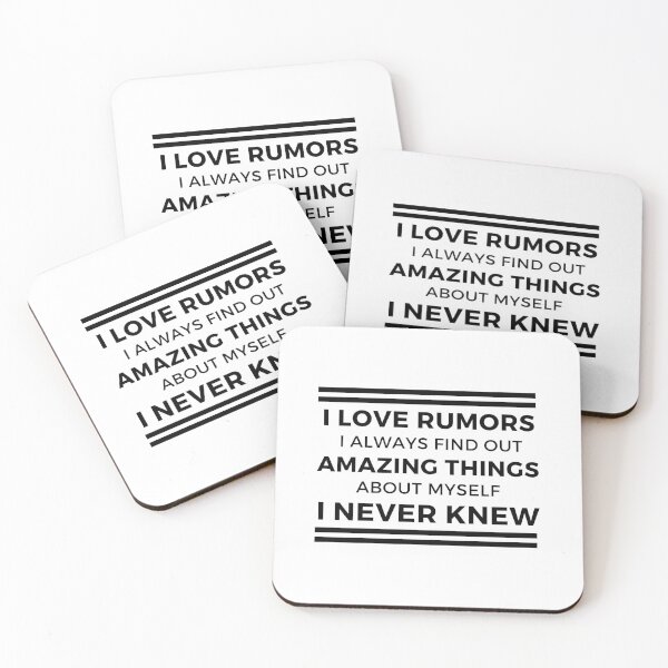 Item preview, I Love Rumors I Always Find Out Amazing Things About Myself I Never Knew designed and sold by designerpriti.