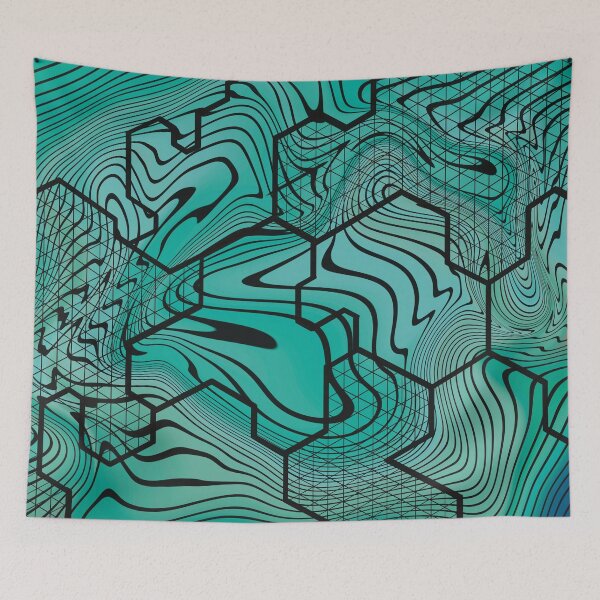 Item preview, ASCENDENCE PATTERN 7 - black designed and sold by Ascendence.