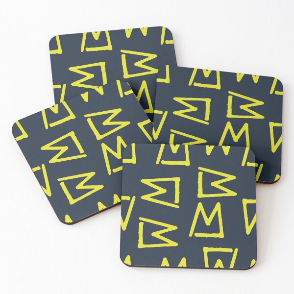 Item preview, Fun Wacky 90's Inspired Yellow Squiggle Line Pattern designed and sold by ArtShiftFL.