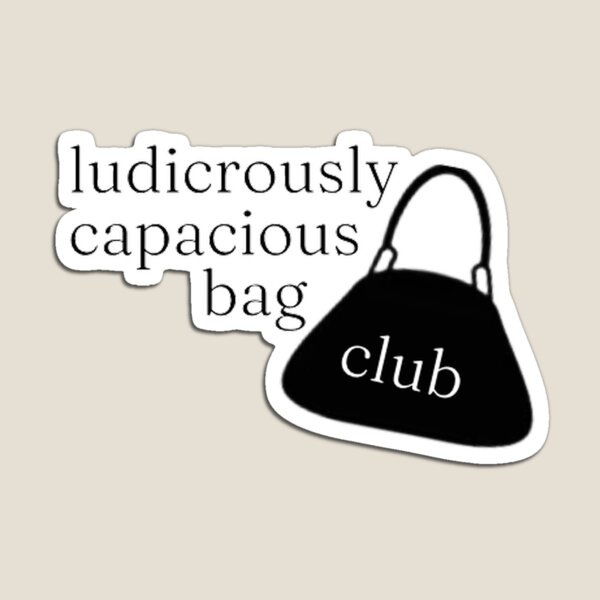 Item preview, succession ludicrously capacious bag designed and sold by SelloutCentral.