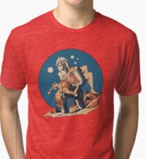 Damsel in Space Tri-blend T-Shirt