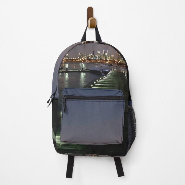 Item preview, St Kilda Pier Sunset Melbourne City Views Night designed and sold by Michael Voyler.