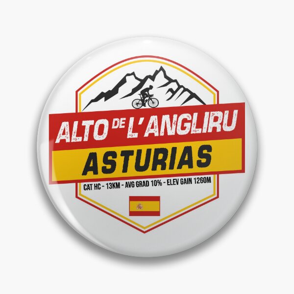 Item preview, Alto de l'Angliru Cycling Spain designed and sold by JackCurtis1991.