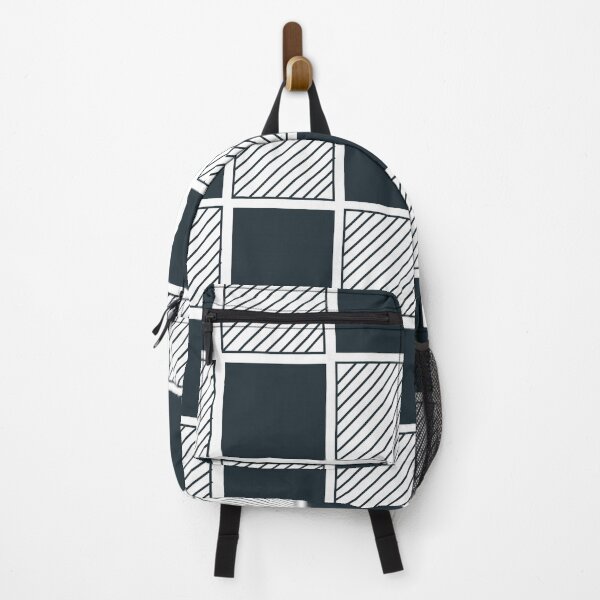 Item preview, Navy Blue Black White Checkerboard Pattern designed and sold by Nisha Prabhu.