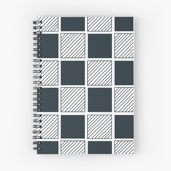 Item preview, Navy Blue Black White Checkerboard Pattern designed and sold by Nisha Prabhu.
