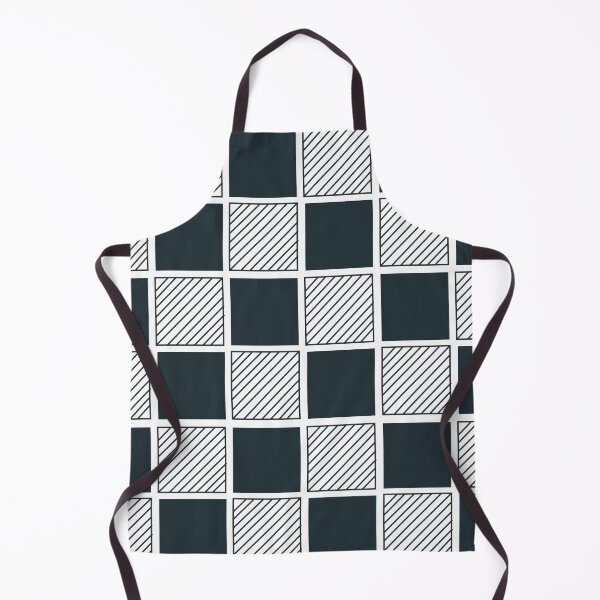 Item preview, Navy Blue Black White Checkerboard Pattern designed and sold by Nisha Prabhu.
