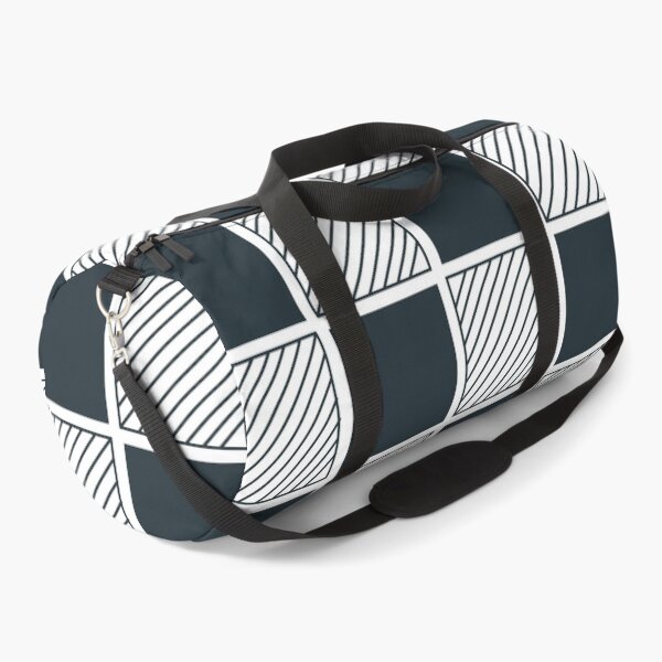 Item preview, Navy Blue Black White Checkerboard Pattern designed and sold by Nisha Prabhu.