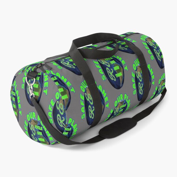 Item preview, Safe our Planet Recycle Reuse Renew Rethink Crisis Environmental Activism Earth Day Lettering Design, go green safe our planet design inspired by nature designed and sold by Adri Barnard.