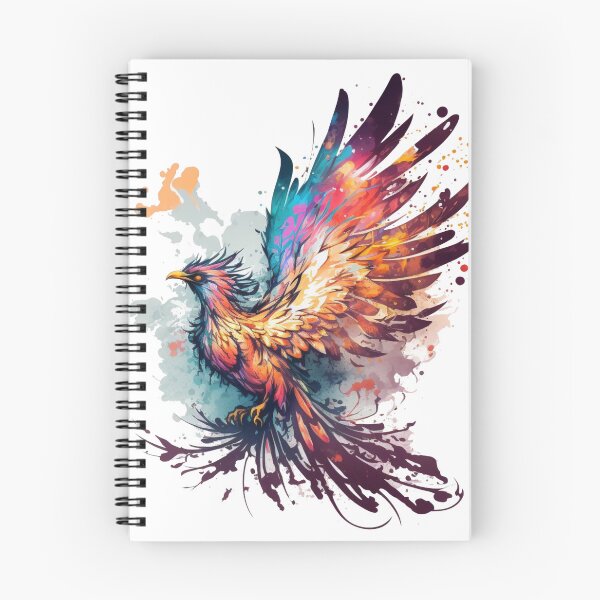 Item preview, Flaming Phoenix designed and sold by Zeng-Graphics.