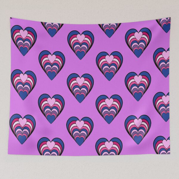 Item preview, Bisexual Abstract Heart Vagina designed and sold by Anneliese Vanderheyden.