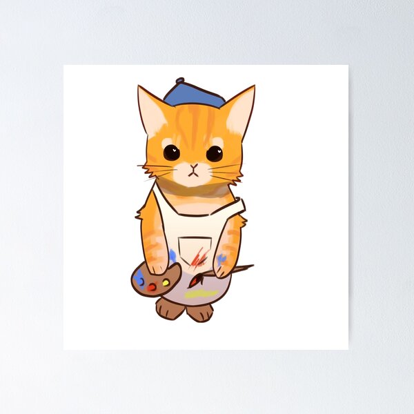 Item preview, Baby orange kitty designed and sold by Vanillart5.