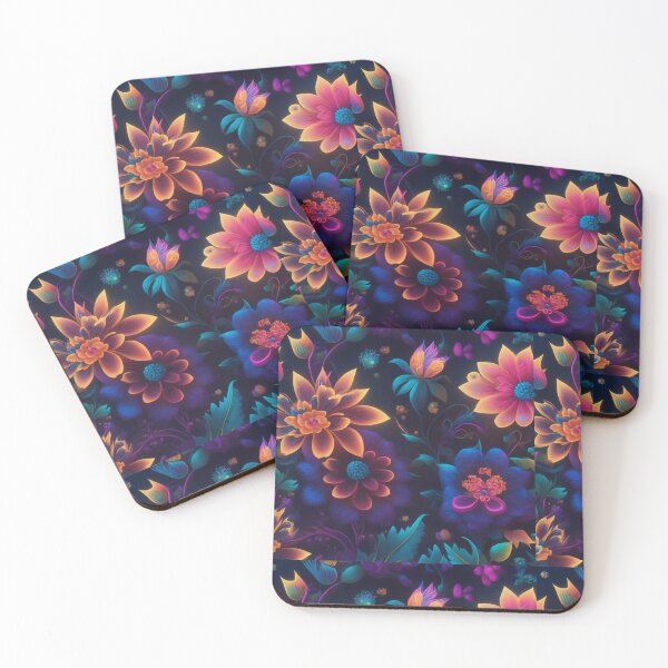 Item preview, Amazing neonlight flowers designed and sold by Lapdrop.
