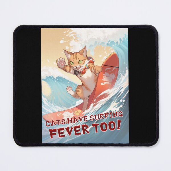 Item preview, Cats Have Surfing Fever Too! designed and sold by ice1103.