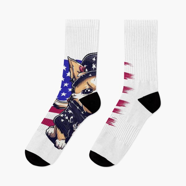 Item preview, Cute Dog 4th Of July Red, White, and Punk designed and sold by ChromaArtistic.