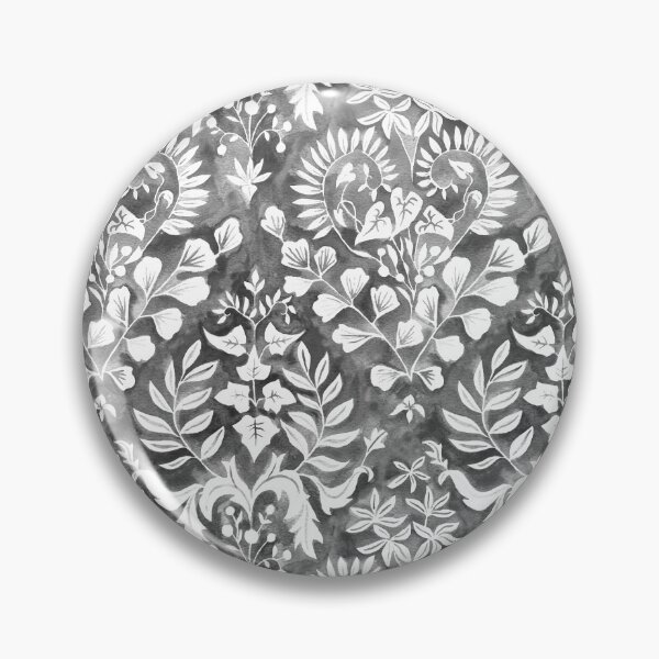 Item preview, Negative Space Botanical Watercolor - Grey designed and sold by TigaTiga.
