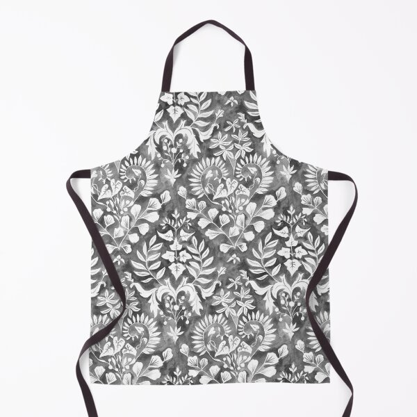 Item preview, Negative Space Botanical Watercolor - Grey designed and sold by TigaTiga.