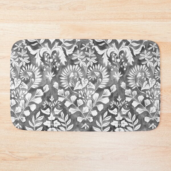 Item preview, Negative Space Botanical Watercolor - Grey designed and sold by TigaTiga.