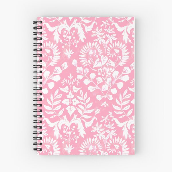 Item preview, Negative Space Botanical Watercolor - Pink Lace designed and sold by TigaTiga.