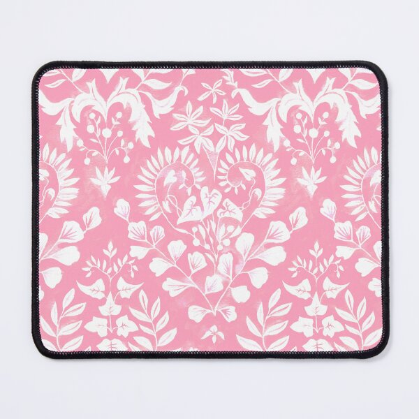 Item preview, Negative Space Botanical Watercolor - Pink Lace designed and sold by TigaTiga.