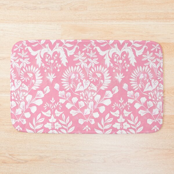 Item preview, Negative Space Botanical Watercolor - Pink Lace designed and sold by TigaTiga.