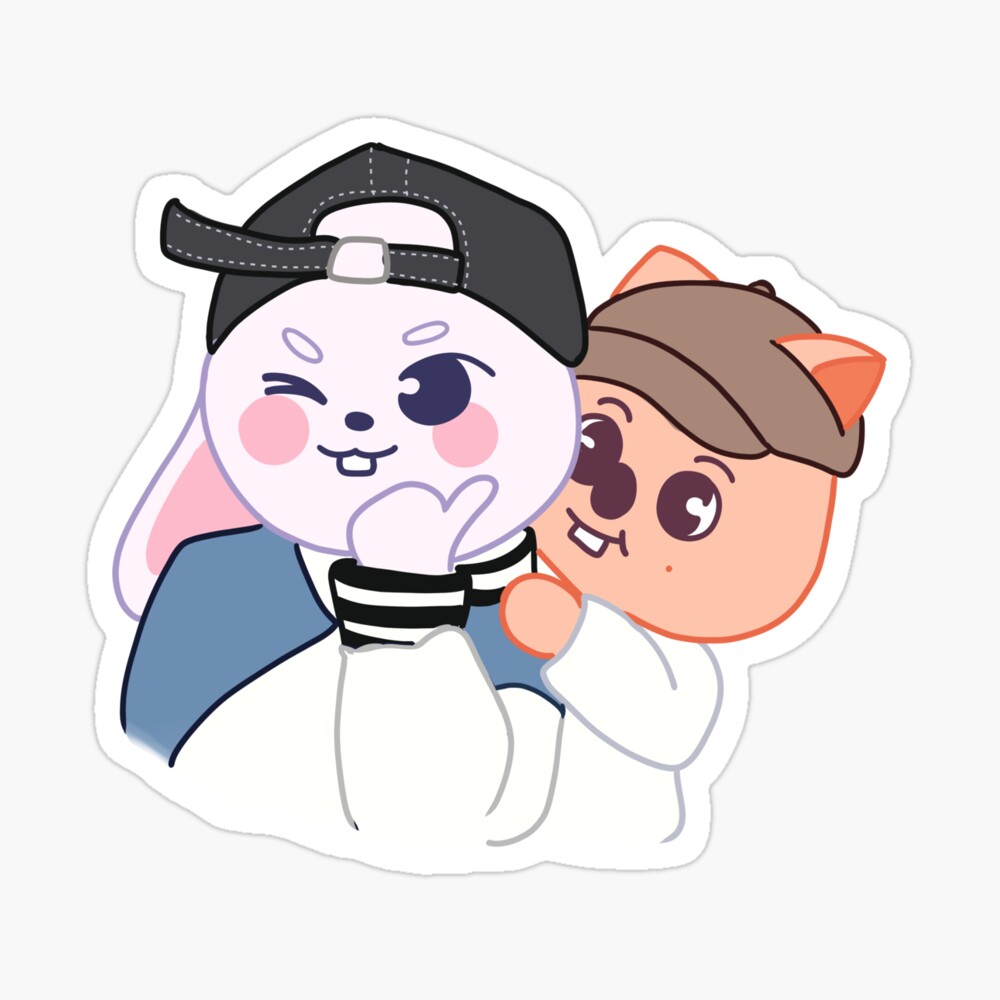 STRAY KIDS (SKZOO) Han Quokka and Leebit (Minsung) Selca