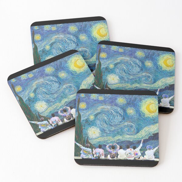 Item preview, The Starry Night with BTS designed and sold by Maerlyn8.