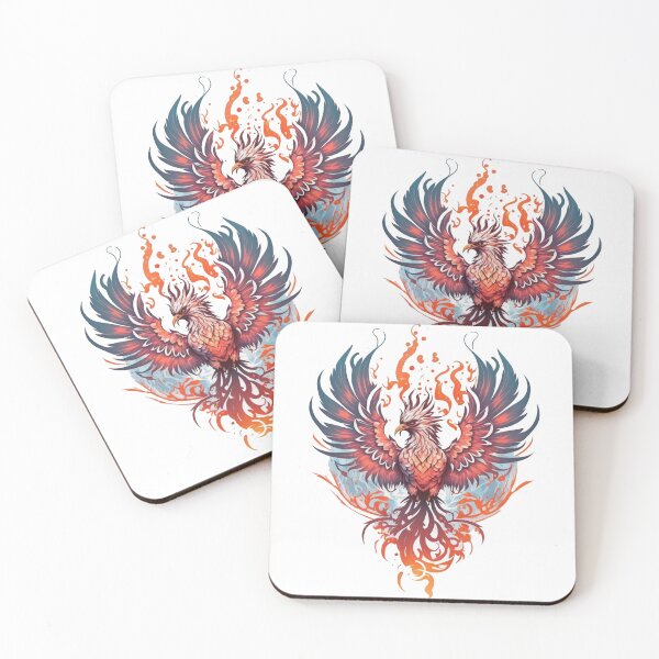 Item preview, Flaming Phoenix designed and sold by Zeng-Graphics.