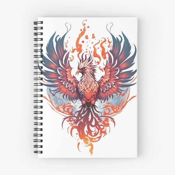 Item preview, Flaming Phoenix designed and sold by Zeng-Graphics.