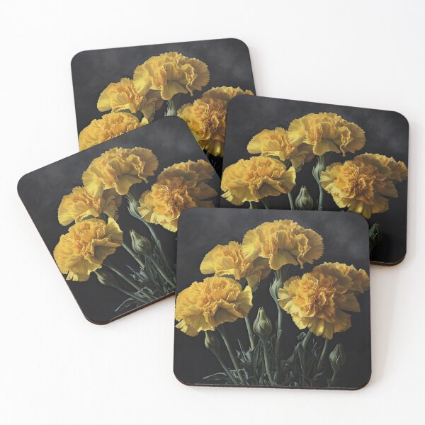 Item preview, Yellow Carnations  designed and sold by Vanover Designs.