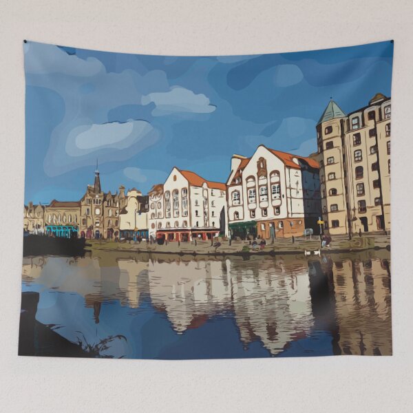 Item preview, Leith in the sunshine designed and sold by CatrionaCeltica.