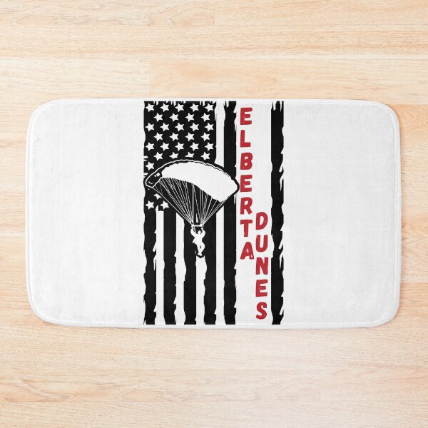 Item preview, Elberta Dunes Michigan USA - Vintage Paragliding Skydiving Parachuting Parasailing Logo designed and sold by Vintage-TM.