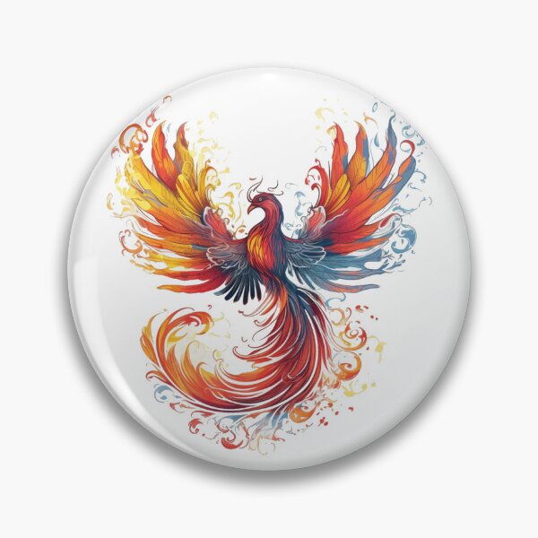 Item preview, Flaming Phoenix designed and sold by Zeng-Graphics.