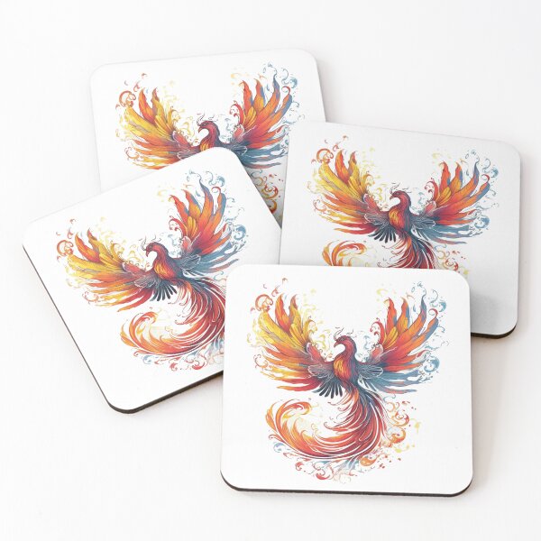 Item preview, Flaming Phoenix designed and sold by Zeng-Graphics.